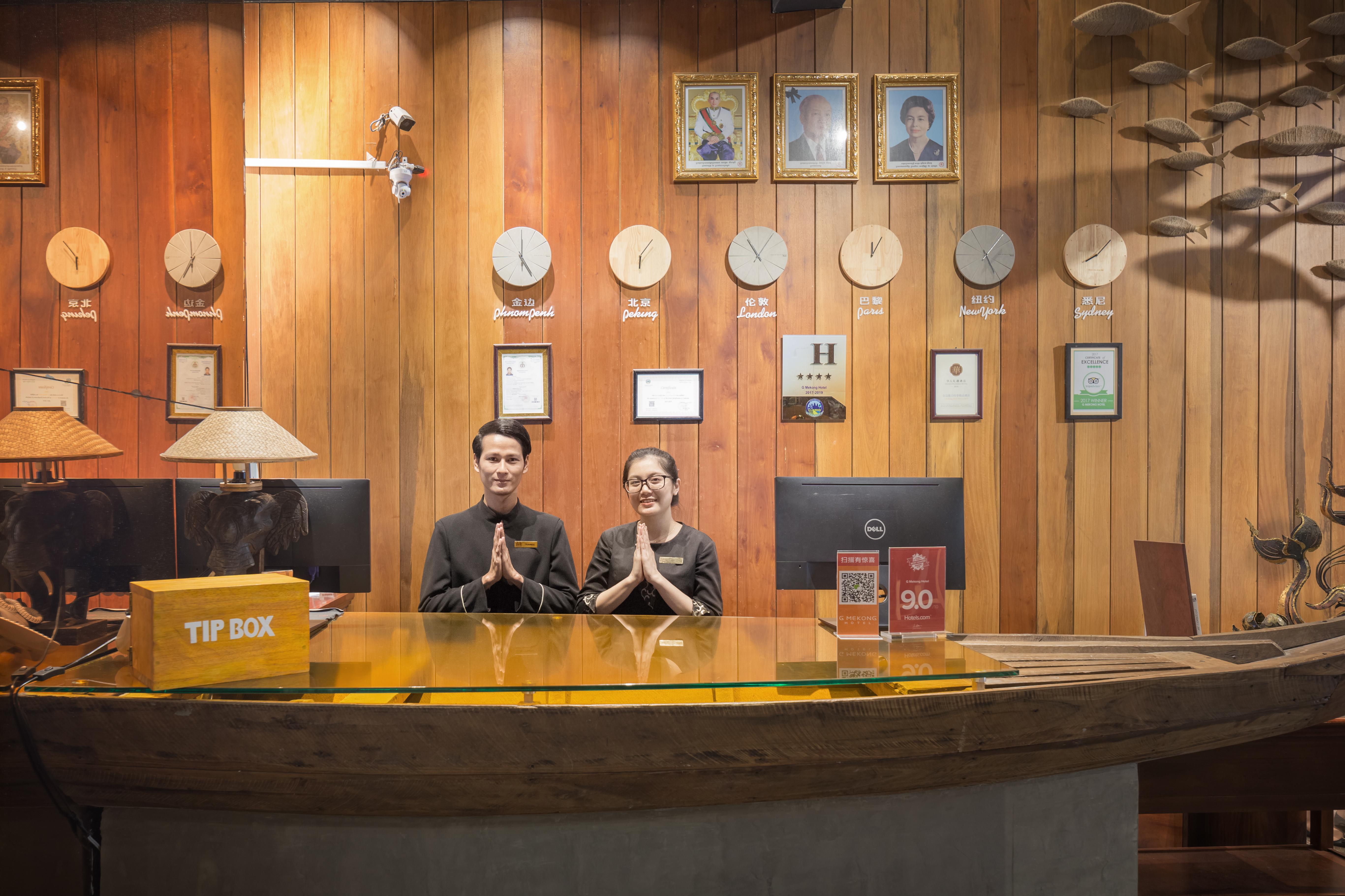 G Mekong Hotel Phom Penh Phnom Penh Zewnętrze zdjęcie